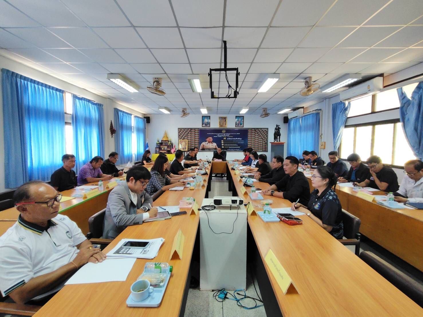 การประชุมหัวหน้าส่วนราชการฯ อำเภอบ้านแท่น ครั้งที่ 4/2569 ประจำเดือนเมษายน 2569