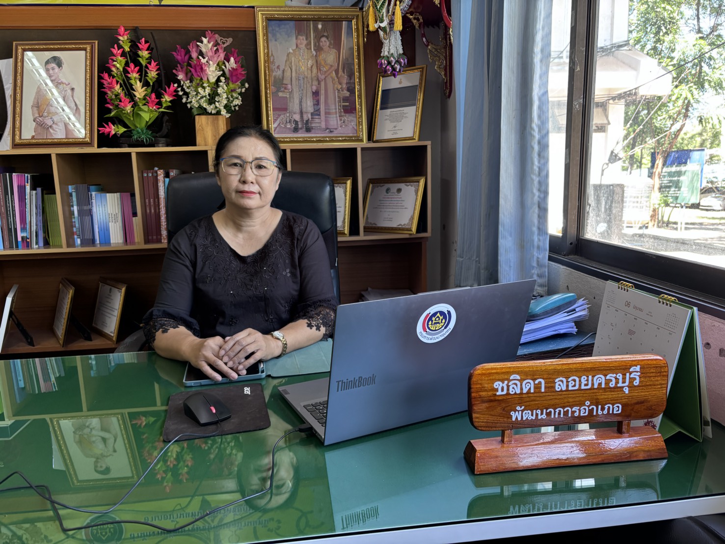  สพอ.บ้านแท่น  ร่วมรับชมการประชุมกรมการพัฒนาชุมชน ครั้งที่ 5/2569 ผ่านระบบ TV พช.